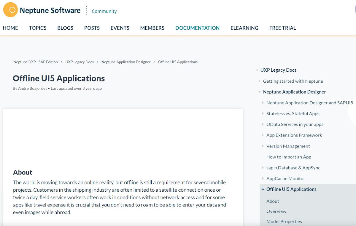 Neptune Software Community