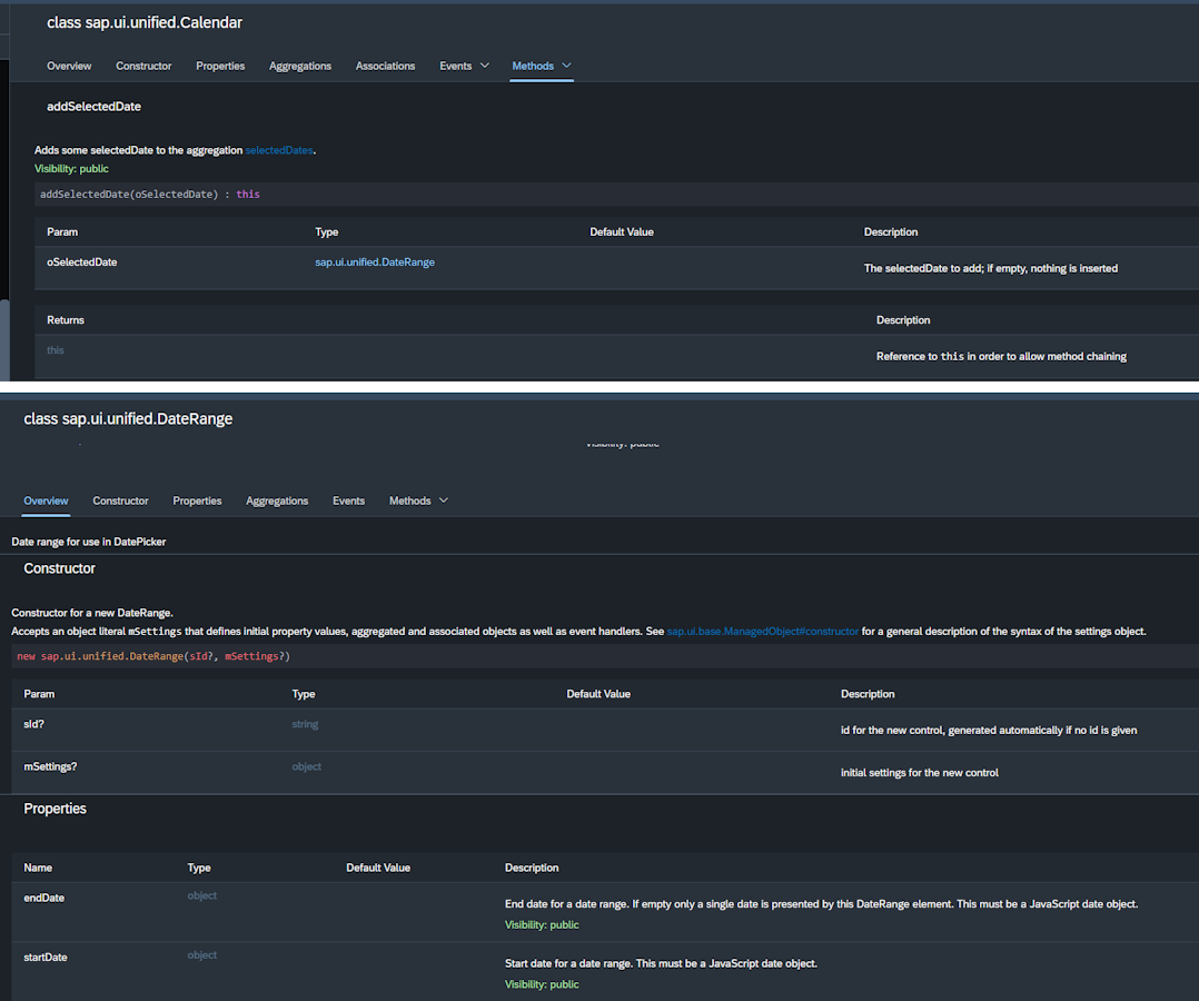 Type of data object to set in calendar • Post • Neptune Software Community