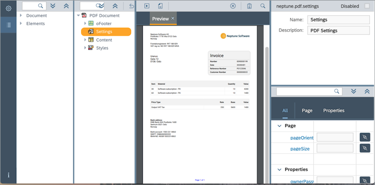 Pdf Designer Chapter Neptune Software Community