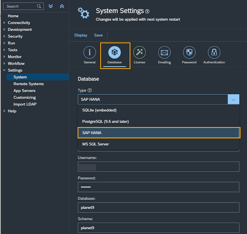 How To Set Up Planet 9 With Sap Hana Db Neptune Software Community