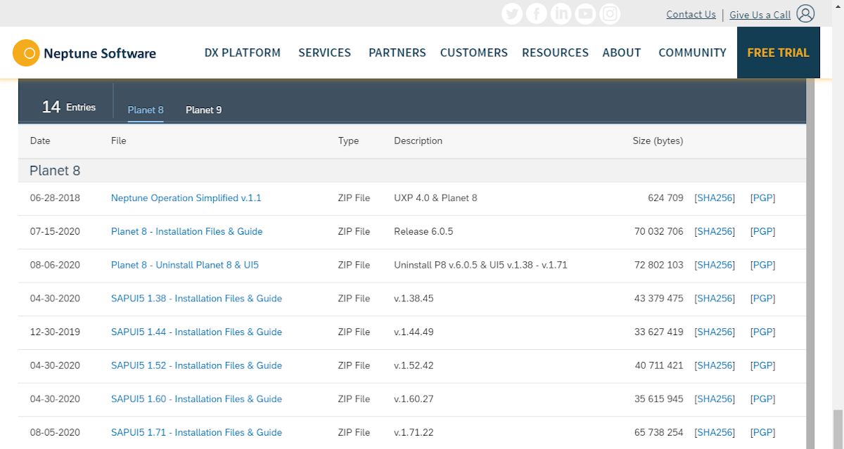 Download Installation Neptune Software Community